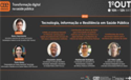 Webinário da série Transformação digital na saúde pública