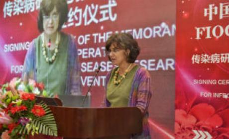 Photo of the president of Fiocruz, Nísia Trindade de Lima