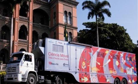 Foto: Divulgação Caminhão do Museu da Vida