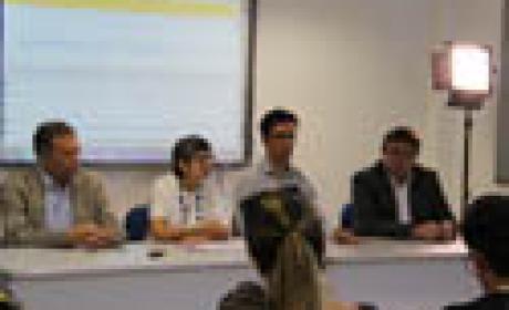 Foto: Fiocruz Pernambuco Foto dos pesquisadores da Fiocruz Pernambuco na coletiva de imprensa