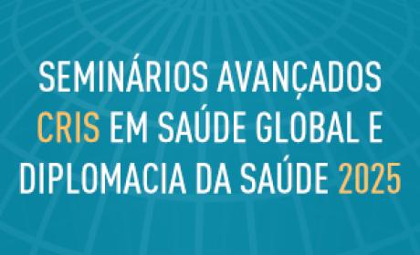 Título do evento sobre fundo azul