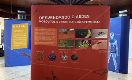 Painel da exposição