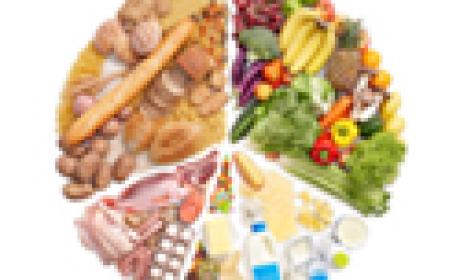 No dia 16 de outubro é comemorado o Dia Mundial da Alimentação (Foto: IFF) Foto de um prato com diferentes tipos de alimentos