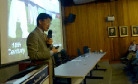 George Gao, from CDC China and the Chinese Academy of Medicine. (Picture: Gutemberg Brito).