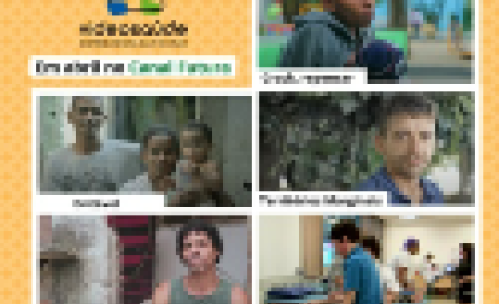 Imagem: VideoSaúde/Icict Mosaico com imagens dos documentários