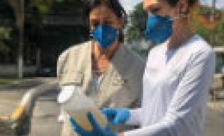 Foto: Josué Damacena Pesquisadoras trabalhando na rua