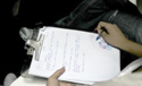Foto: Raul Santana / Multimagens Fiocruz Estudante fazendo anotações