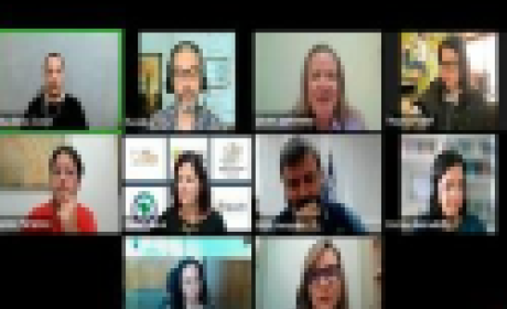 Imagem: divulgação Participantes do lançamento do programa