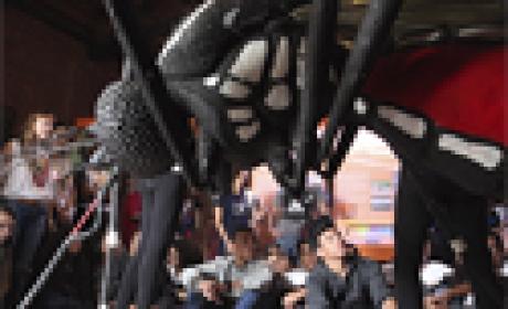 Foto: Museu da Vida Esculta gigante do aedes