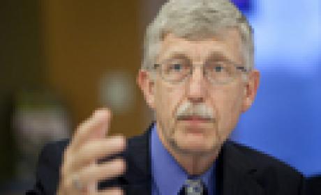 Francis Collins visita Fiocruz e assina carta de intenções. Fotografia: Agência Fiocruz Fotografia do pesquisador Francis Collins