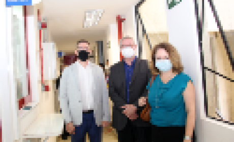 Foto: Fiocruz Pernambuco Melaine Hopkins, Graham Tidey e Pedro Miguel dos Santos Neto