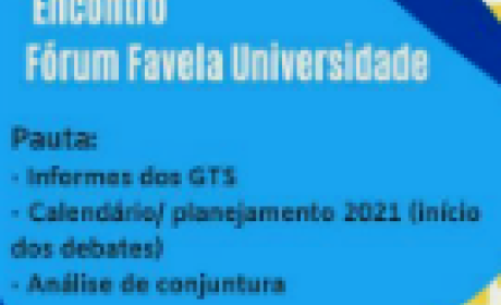 Imagem: divulgação Fórum favela universidade