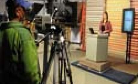 Foto: Peter Illiciev Gravação de programa do Canal Saúde