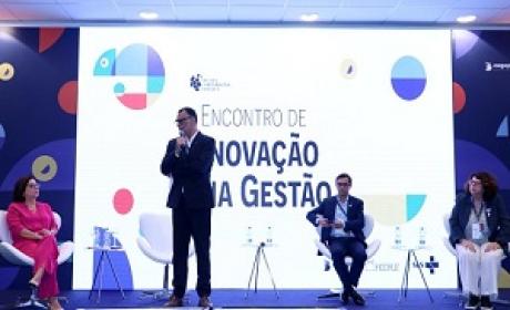 Mario Moreira discursando no evento