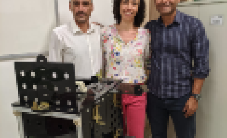 Foto: Luan Damasceno Renato Alves (Cogic), Tatiana Kugelmeier (SCPrim) e Clênio Viana (SCPrim)
