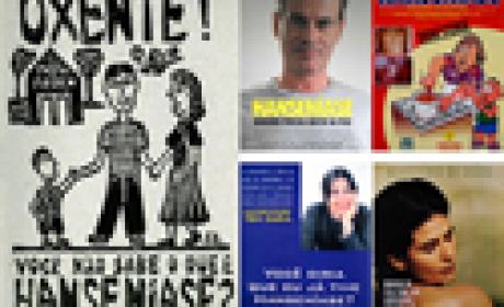 Montagem: Luciana Baptista Materiais publicados sobre hanseníase