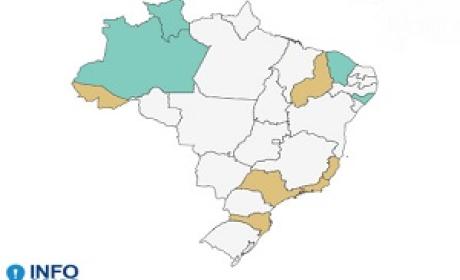 Imagem: divulgação Mapa do Brasil