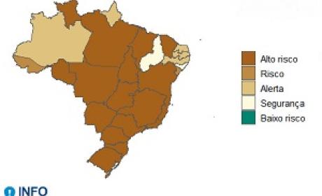 Imagem: divulgação Mapa do Brasil
