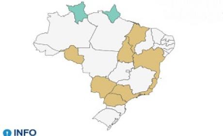 Imagem: Divulgação Mapa do Brasil