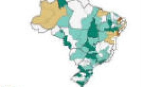 Imagem: InfoGripe Mapa do Brasil