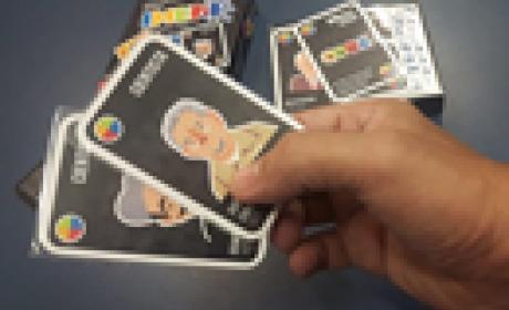 Jogo de cartas traz informações sobre viroses e pesquisadores (Imagem: Icict) Jogo de cartas da Fiocruz