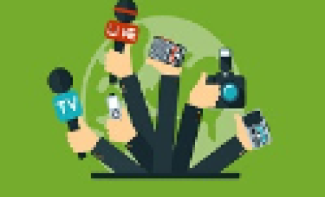 Imagem: IFF Desenho de mãos segurando microfones