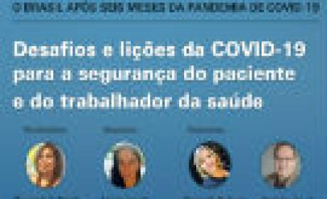 Imagem: Icict Desafios e lições da Covid-19 para a segurança do paciente e do trabalhador da saúde