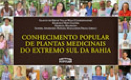 Imagem: divulgação Trecho da capa do livro Conhecimento Popular de Plantas Medicinais do Extremo Sul da Bahia