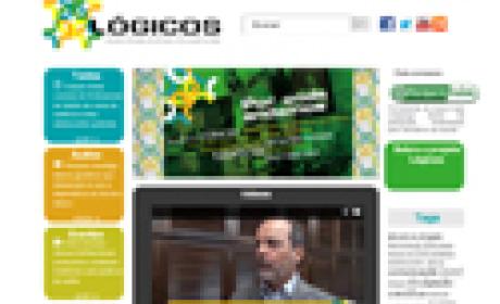 Lógicos inclui agenda de eventos e editais, reportagens especiais sobre a produção científica em áreas temáticas prioritária para o MS Página inicial do portal Lógicos