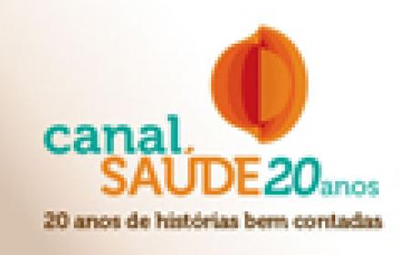 Logomarca Canal Saúde 20 anos Logomarca Canal Saúde 20 anos