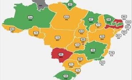 Imagem: divulgação Mapa do Brasil