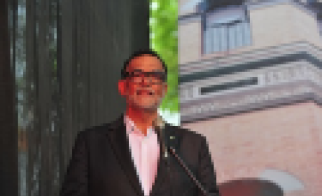 Mario Moreira discursando no evento 