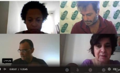 Mesa se reuniu de forma virtual