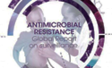 De acordo com o documento, a resistência a antibióticos está colocando pacientes em risco tanto em países desenvolvidos como em desenvolvimento (Imagem: National Institutes of Health) Logo da OMS sobre a campanha