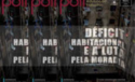 A luta pela moradia no Brasil é destaque na última edição da Poli Imagem de três capas da revista sobrepostas