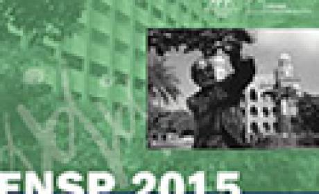 Reprodução Logo da pós mostra estátua de Sergio Arouca diante do castelo