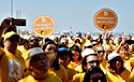 Manifestação para prevenção do suicídio