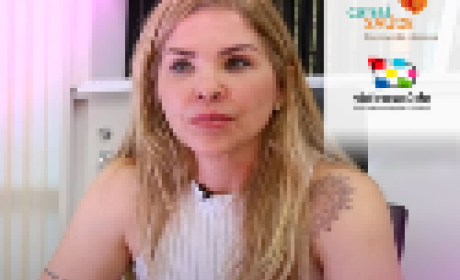 Arte sobre frame do vídeo "Nossas lutas, nossas vozes" 