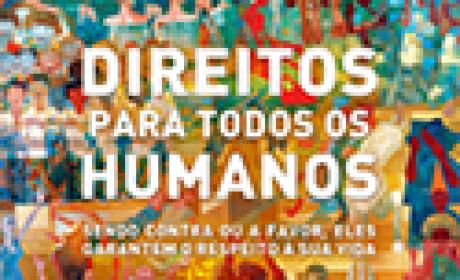 Imagem: Ensp Capa da radis com a frase direitos para todos os humanos