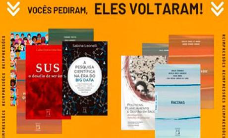 Reimpressões Banner livros reimpressos
