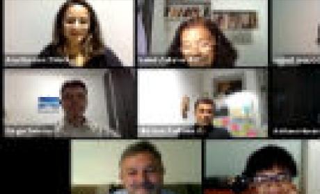 Imagem: divulgação Particicipantes da videoconferência de lançamento