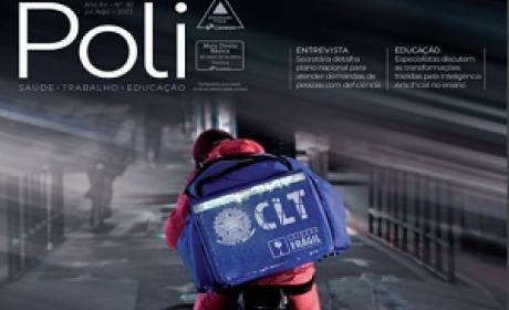 Recorte da capa da nova edição da revista