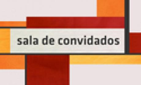 O programa Sala de Convidados começa às 11h no Canal Saúde Logo do programa Sala de Convidados