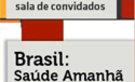 O programa Sala de Convidados começa às 11h no Canal Saúde (Imagem: Canal Saúde) Logotipo do programa Sala de Convidados