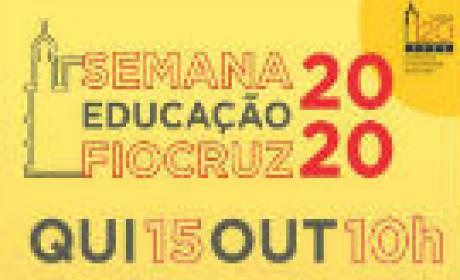 Imagem: Campus Virtual Fiocruz Semana da Educação Fiocruz 2020
