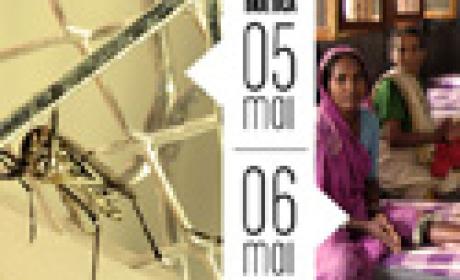 A piece of the poster of the event