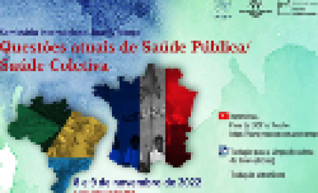 Imagem: Ensp Mapa do Brasil pintado de verde, amarelo e azul ao lado do mapa da França pintado de azul, branco e vermelho