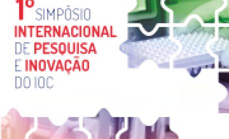 Imagem: IOC 1º Simpósio Internacional de Pesquisa & Inovação do IOC
