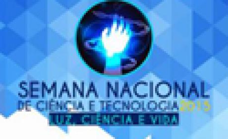 Atividades vão de 19 a 25 de outubro (Imagem: MCTI) Imagem do logotipo da SNCT