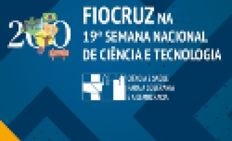 Imagem: divulgação Fiocruz na 19ª Semana Nacional de Ciência e Tecnologia